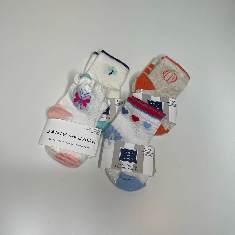 Janie And Jack girl socks